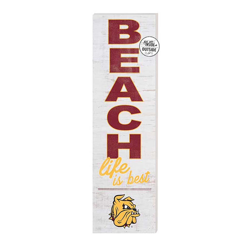 10x35 Indoor Outdoor Sign Beach Life Minnesota (Duluth) Bulldogs