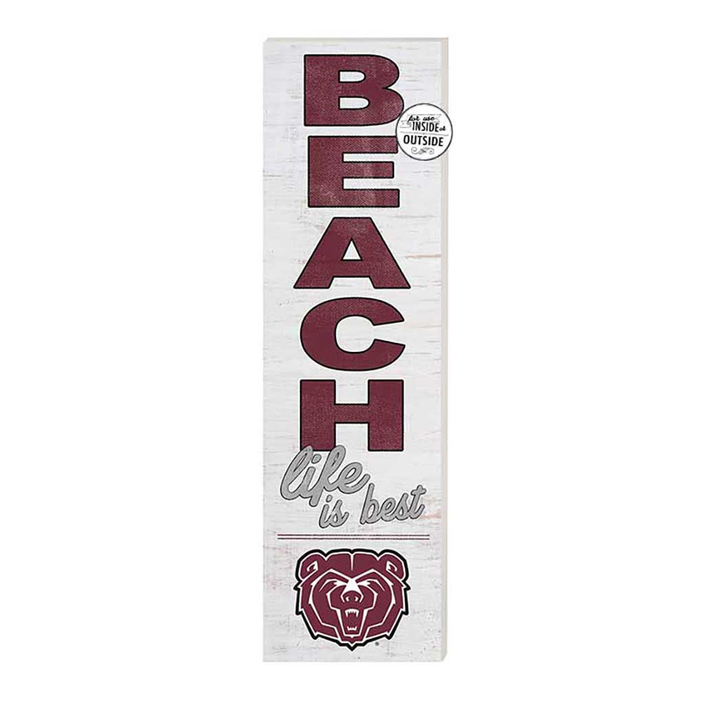 10x35 Indoor Outdoor Sign Beach Life Missouri State Bears