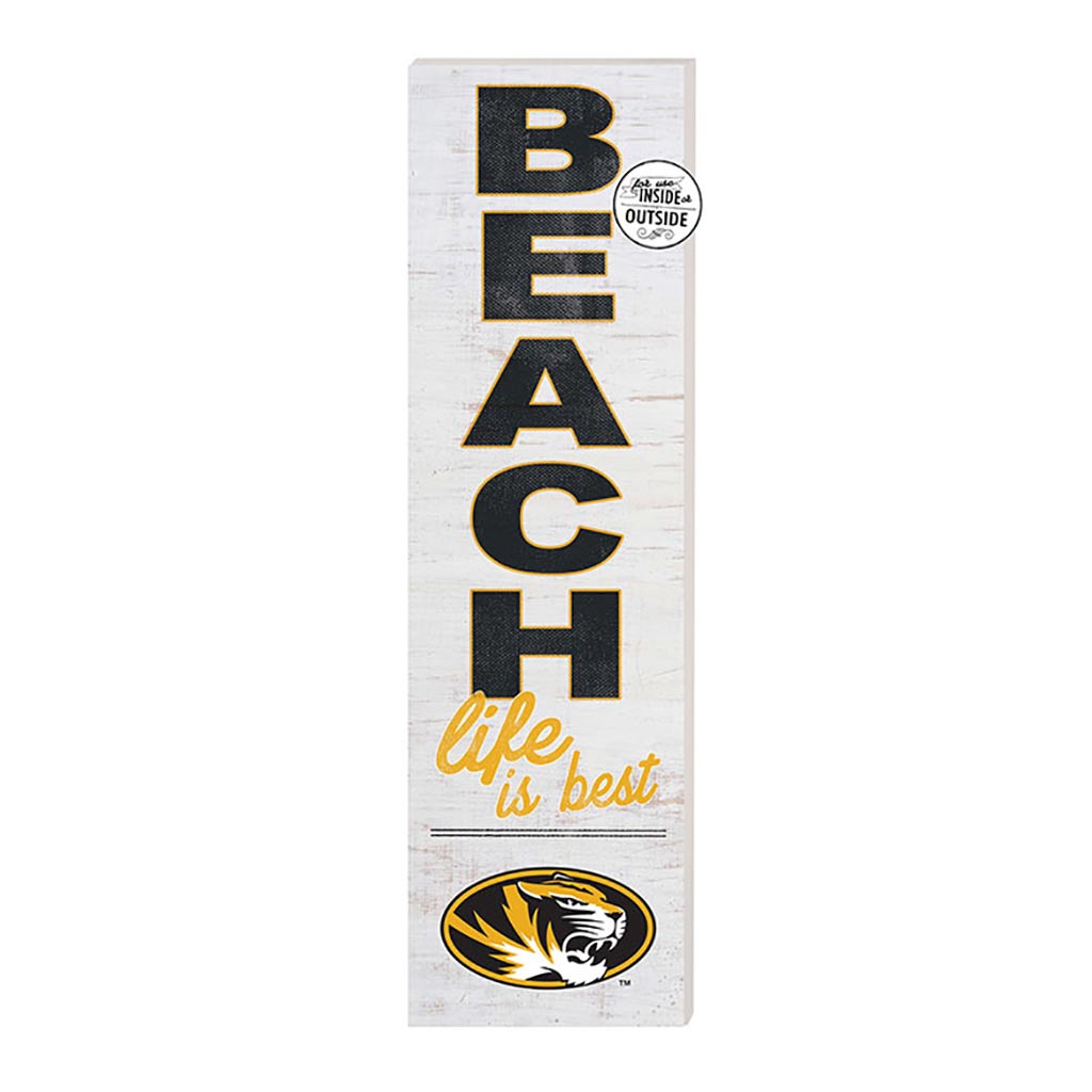 10x35 Indoor Outdoor Sign Beach Life Missouri Tigers