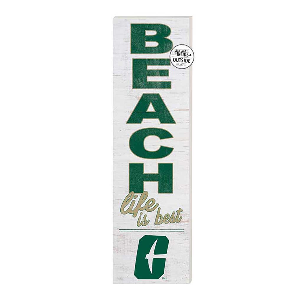 10x35 Indoor Outdoor Sign Beach Life North Carolina (Charlotte) 49ers