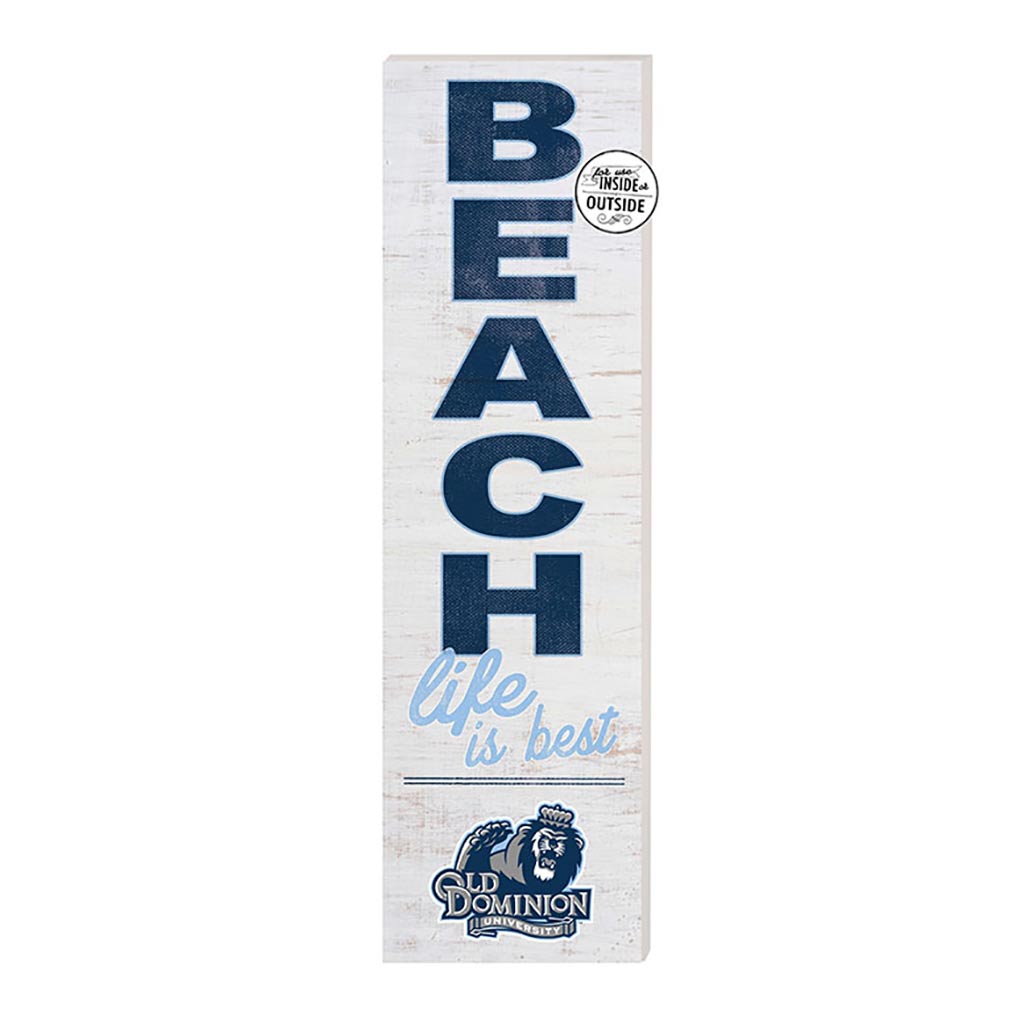 10x35 Indoor Outdoor Sign Beach Life Old Dominion Monarchs