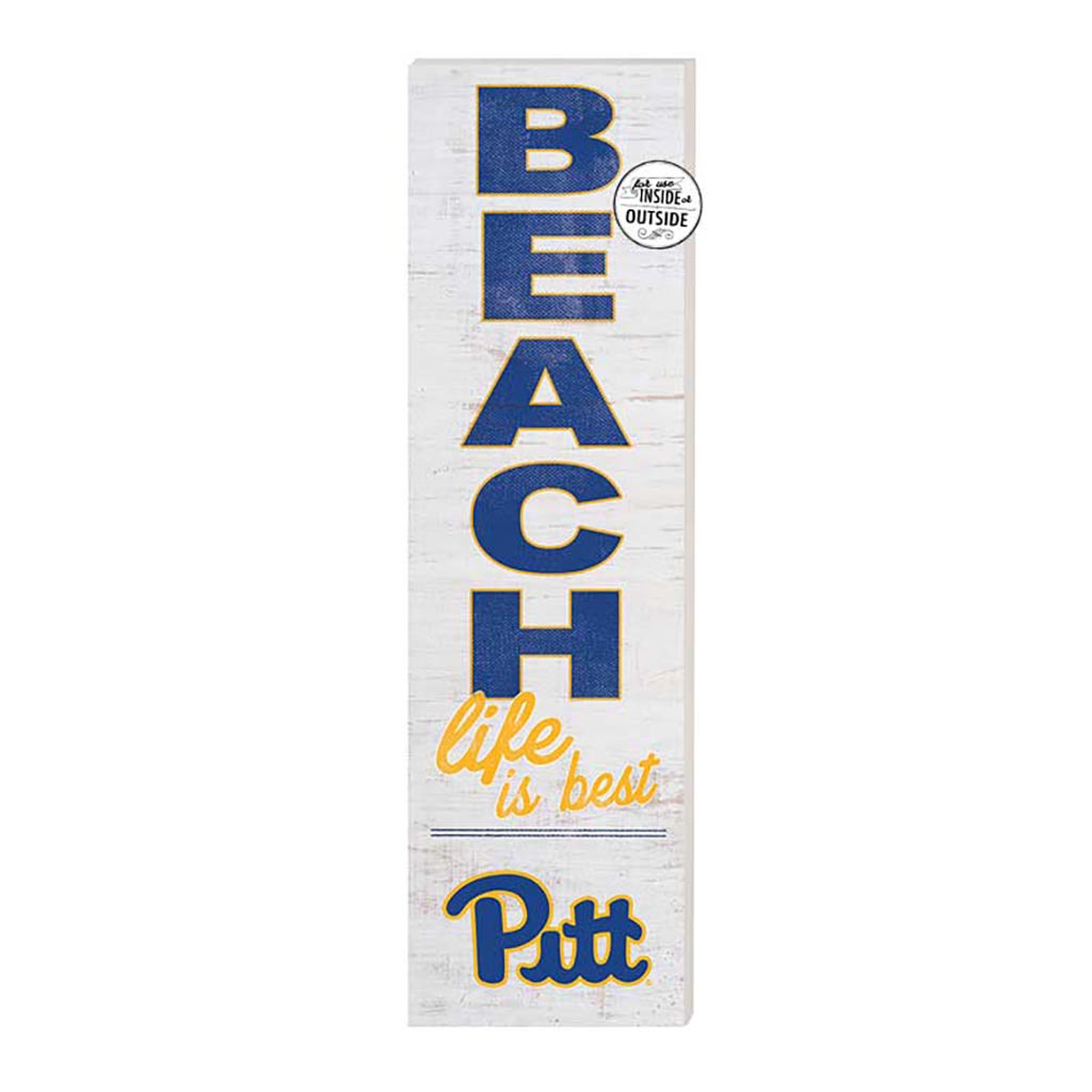 10x35 Indoor Outdoor Sign Beach Life Pittsburgh Panthers