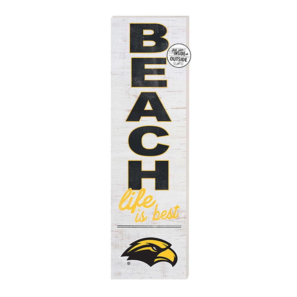 10x35 Indoor Outdoor Sign Beach Life Southern Mississippi Golden Eagles