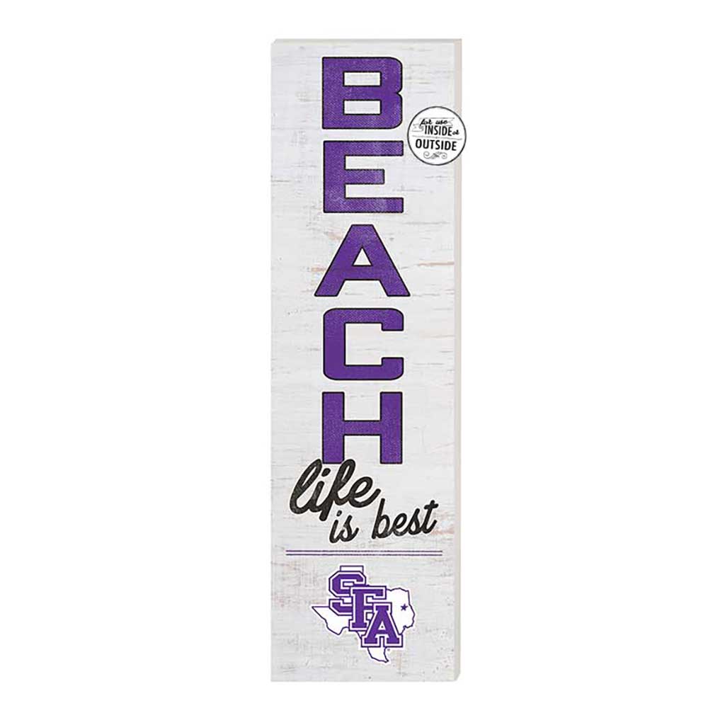 10x35 Indoor Outdoor Sign Beach Life Stephen F Austin Lumberjacks