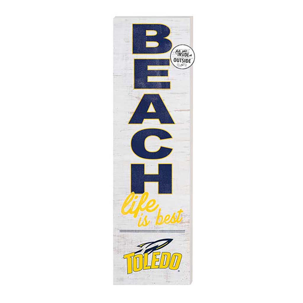 10x35 Indoor Outdoor Sign Beach Life Toledo Rockets