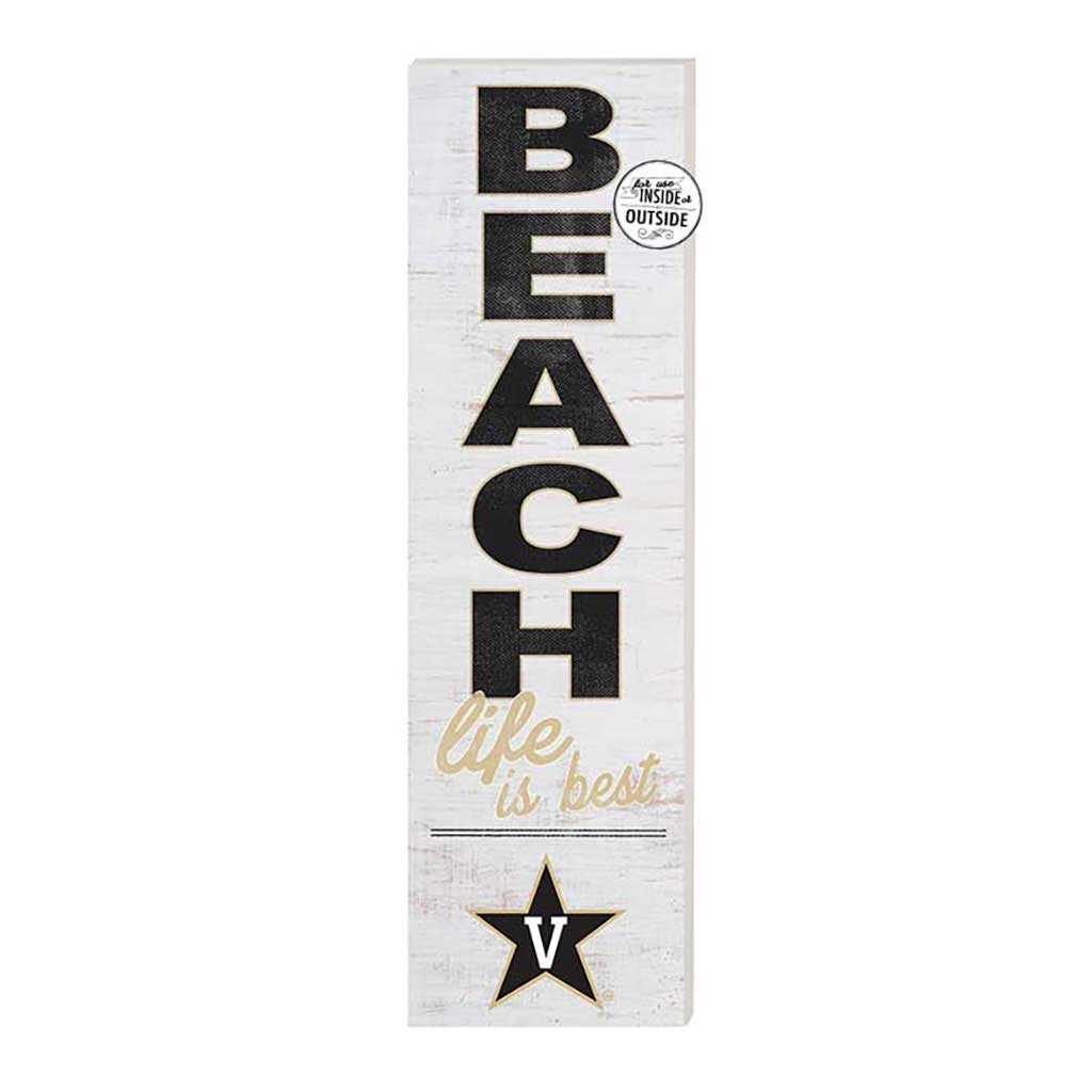 10x35 Indoor Outdoor Sign Beach Life Vanderbilt Commodores