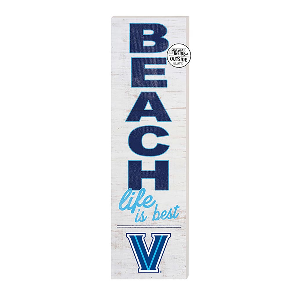 10x35 Indoor Outdoor Sign Beach Life Villanova Wildcats