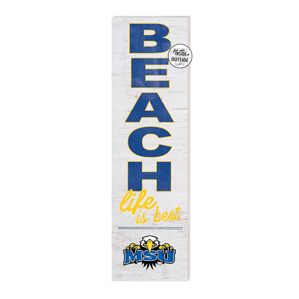 10x35 Indoor Outdoor Sign Beach Life Morehead State Eagles