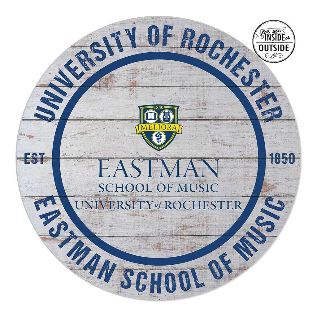 20x20 Indoor Outdoor Weathered Circle University of Rochester - The Eastman School of Music
