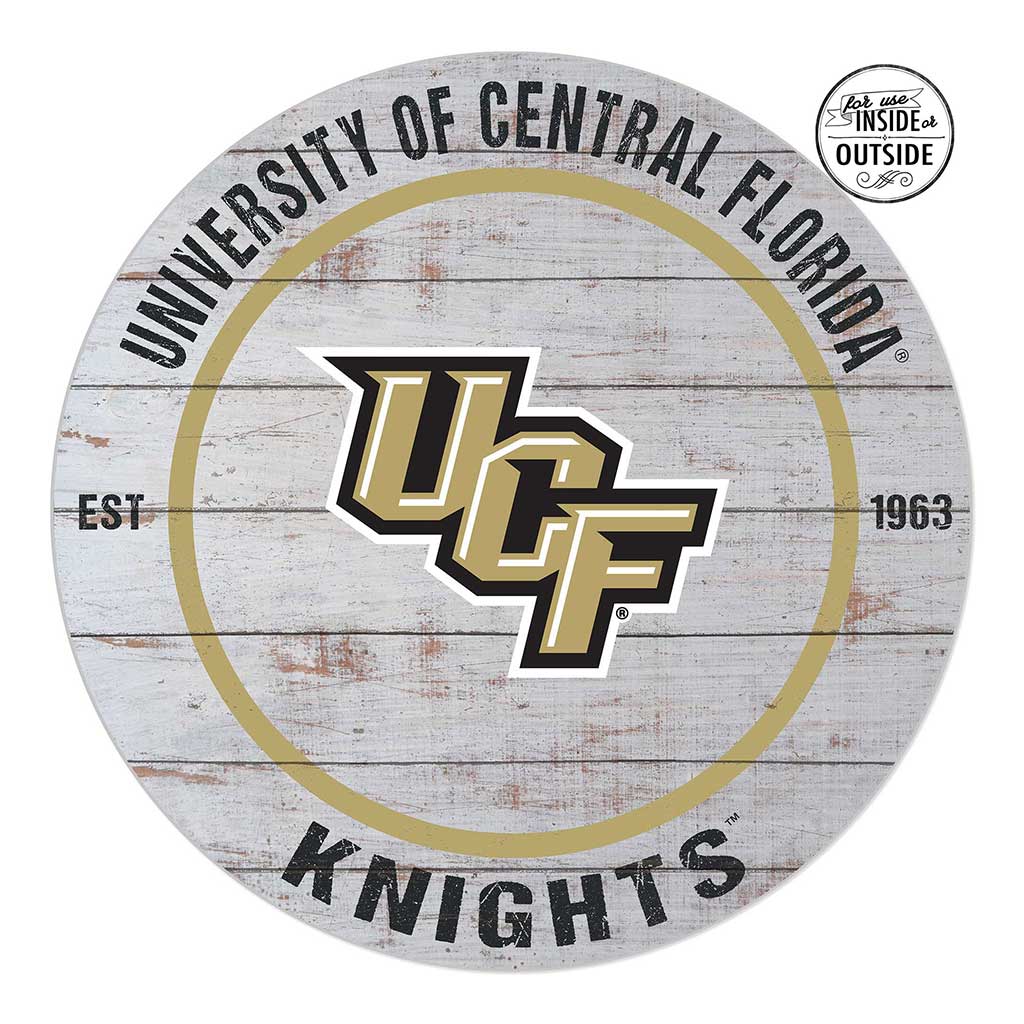 20x20 Indoor Outdoor Weathered Circle Central Florida Knights