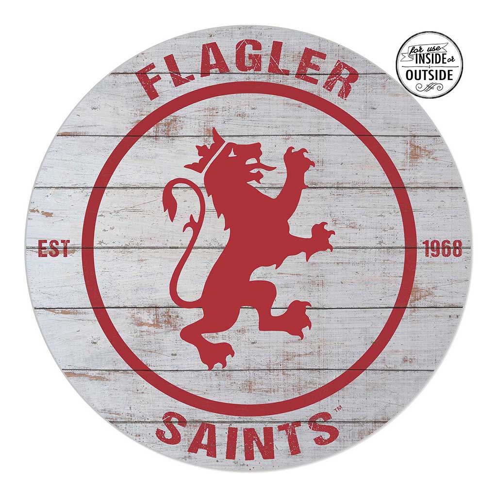 20x20 Indoor Outdoor Weathered Circle Flagler College