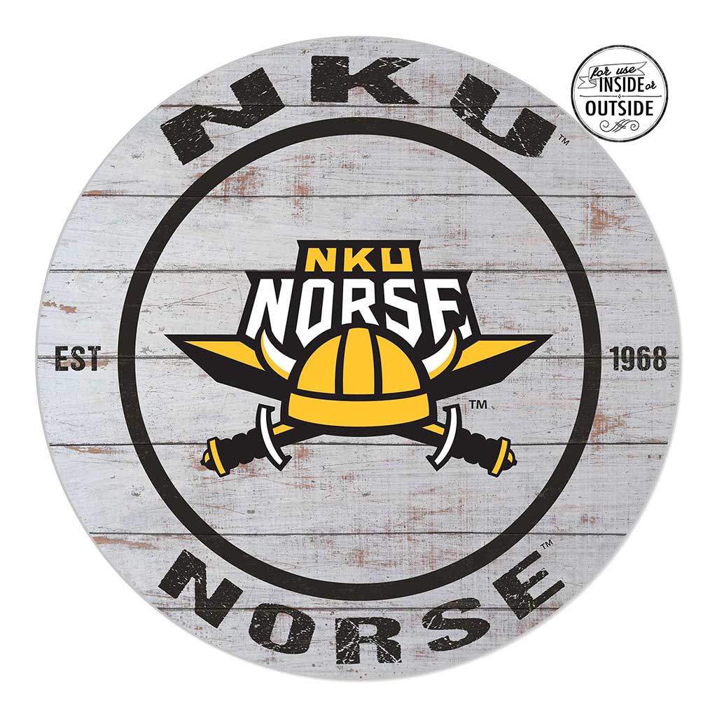 20x20 Indoor Outdoor Weathered Circle Northern Kentucky Norse