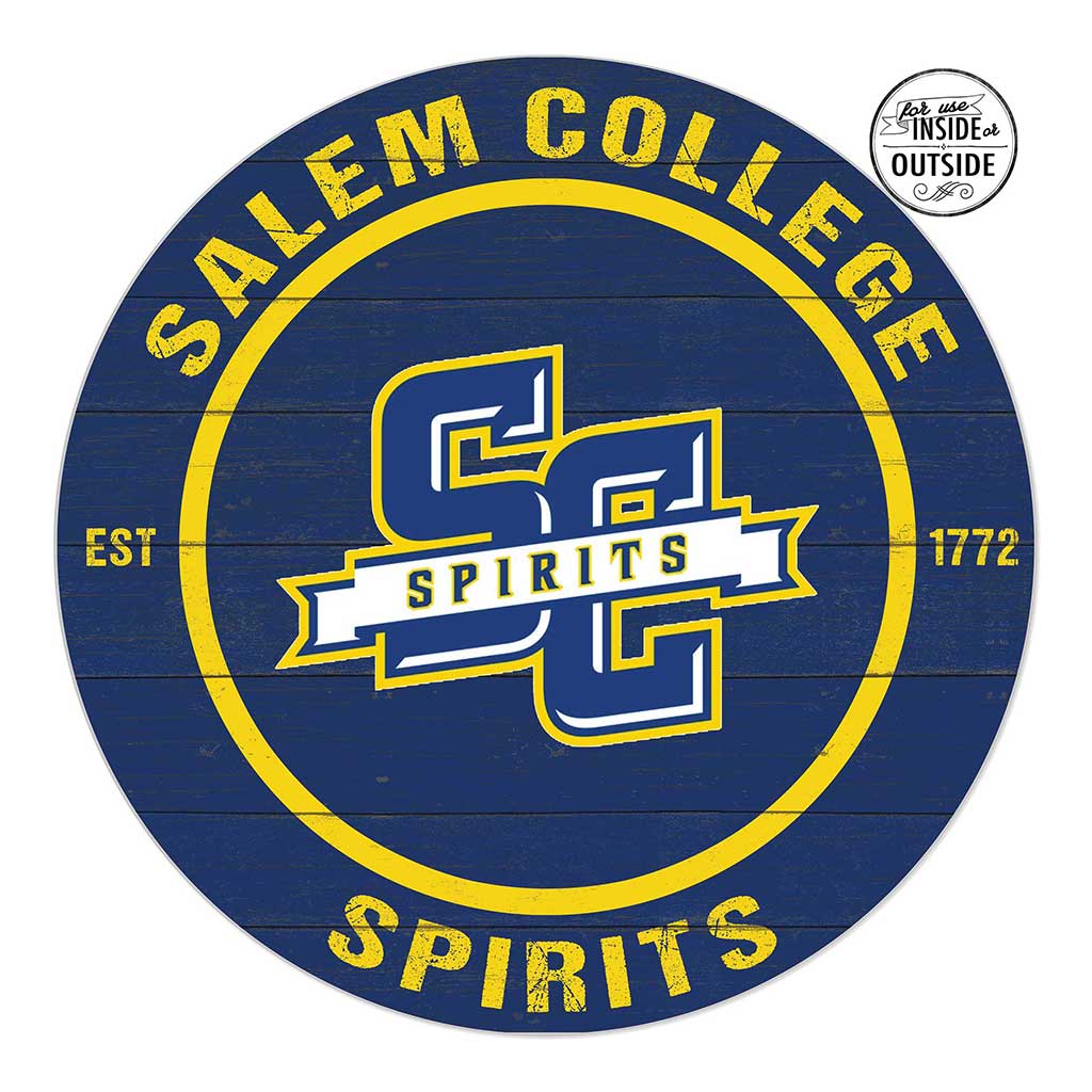 20x20 Indoor Outdoor Colored Circle Salem Academy & College Spirits