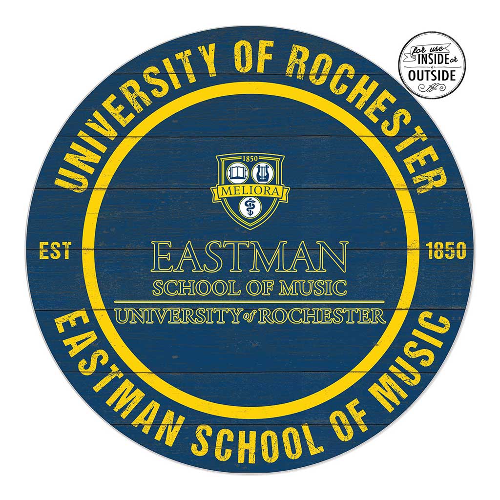 20x20 Indoor Outdoor Colored Circle University of Rochester - The Eastman School of Music