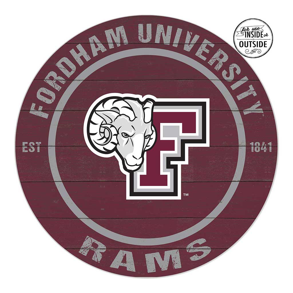 20x20 Indoor Outdoor Colored Circle Fordham University - Rose Hill Campus