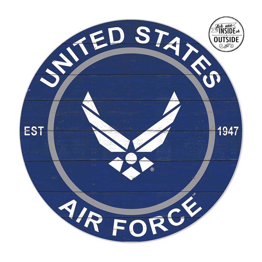 20x20 Indoor Outdoor Colored Circle Air Force