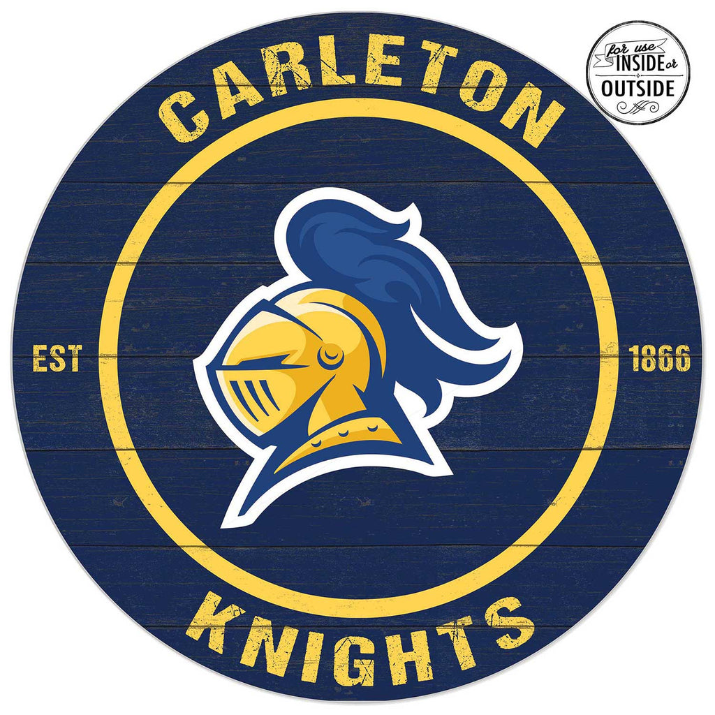 20x20 Indoor Outdoor Colored Circle Carleton College Knights