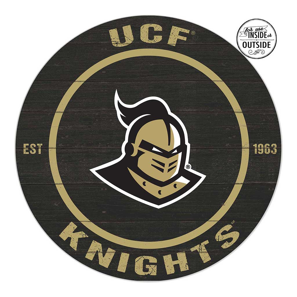 20x20 Indoor Outdoor Colored Circle Central Florida Knights