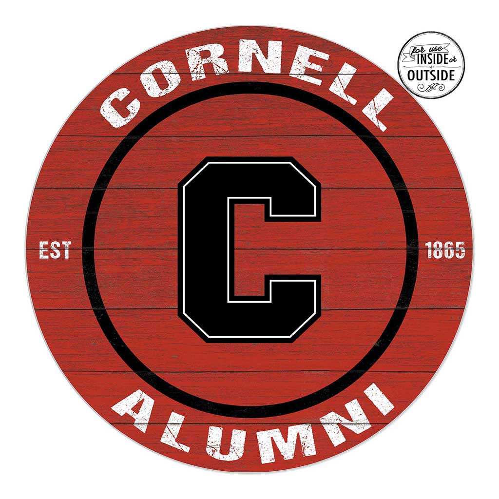 20x20 Indoor Outdoor Colored Circle Alumni Cornell University