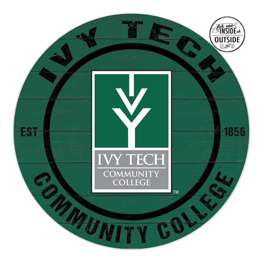20x20 Indoor Outdoor Colored Circle Ivy Tech Community College of Indiana