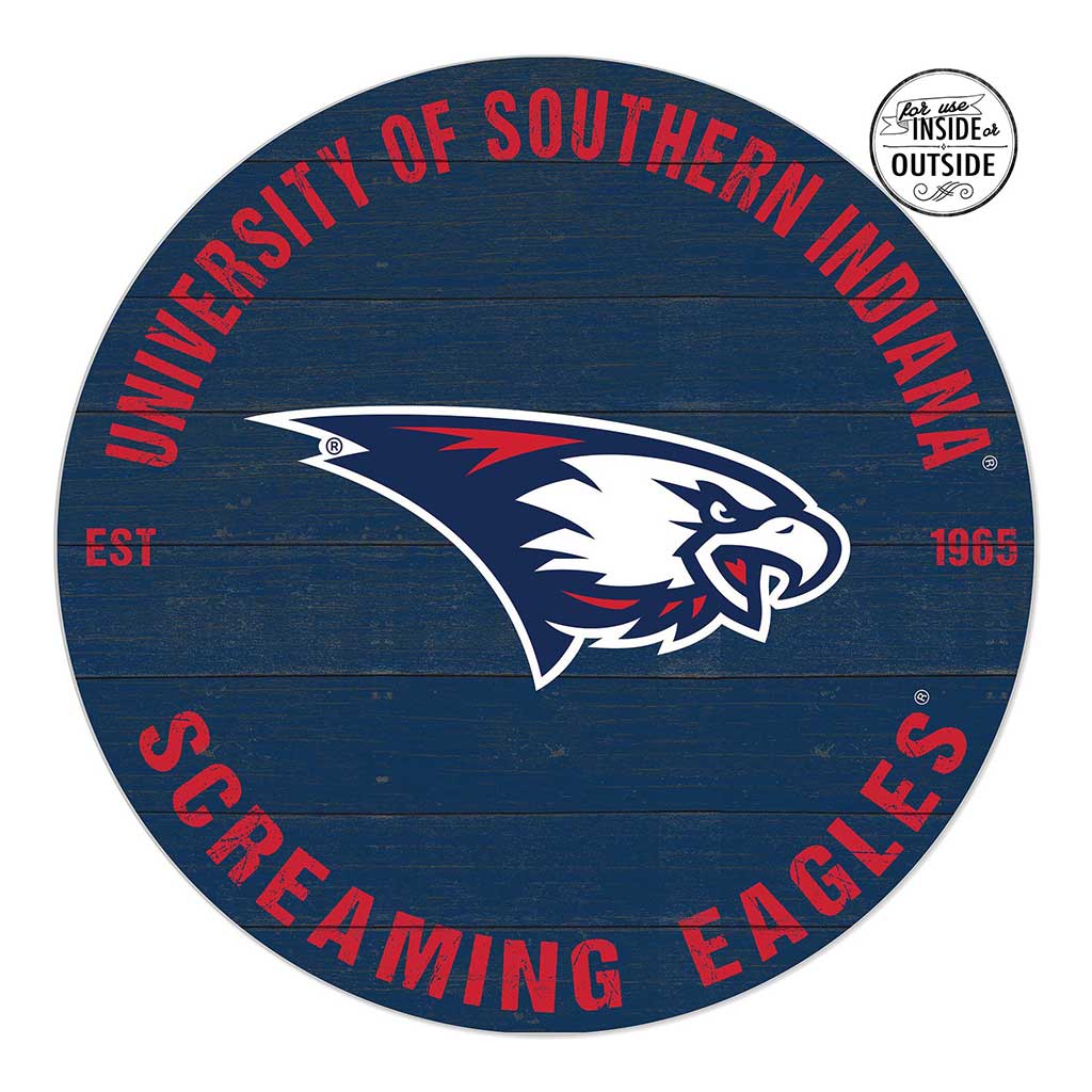 20x20 Indoor Outdoor Colored Circle Southern Indiana Screaming Eagles