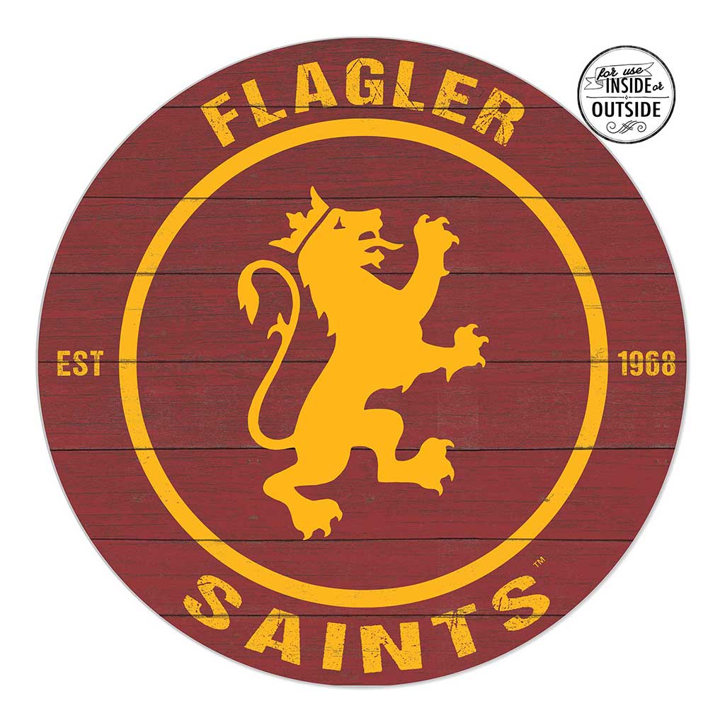 20x20 Indoor Outdoor Colored Circle Flagler College