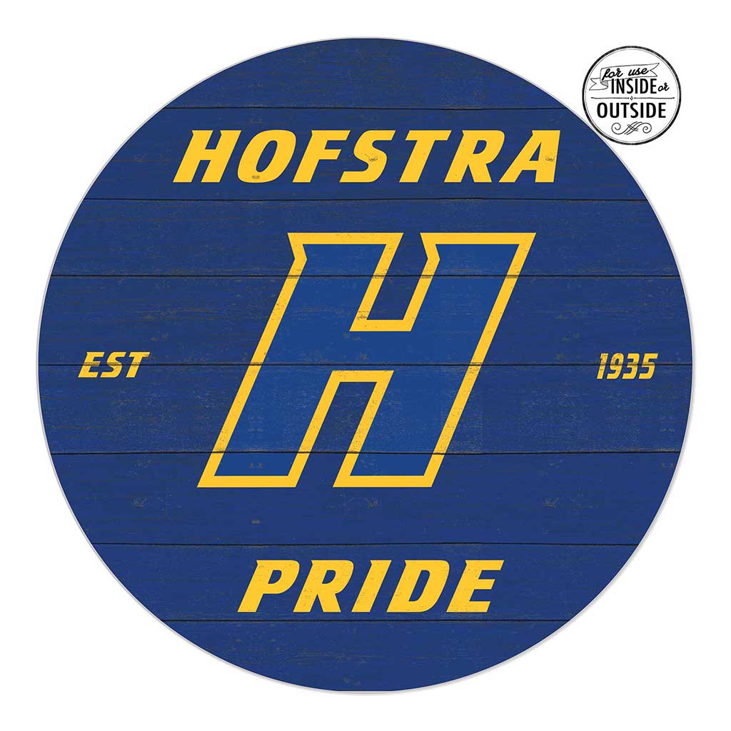 20x20 Indoor Outdoor Colored Circle Hofstra Pride