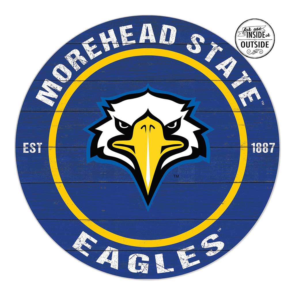 20x20 Indoor Outdoor Colored Circle Morehead State Eagles