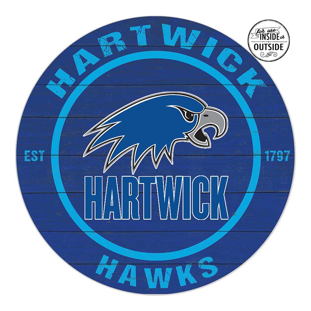 20x20 Indoor Outdoor Colored Circle Hartwick College HAWKS