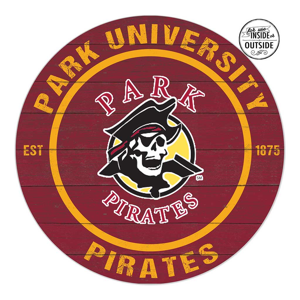 20x20 Indoor Outdoor Colored Circle Park University Pirates