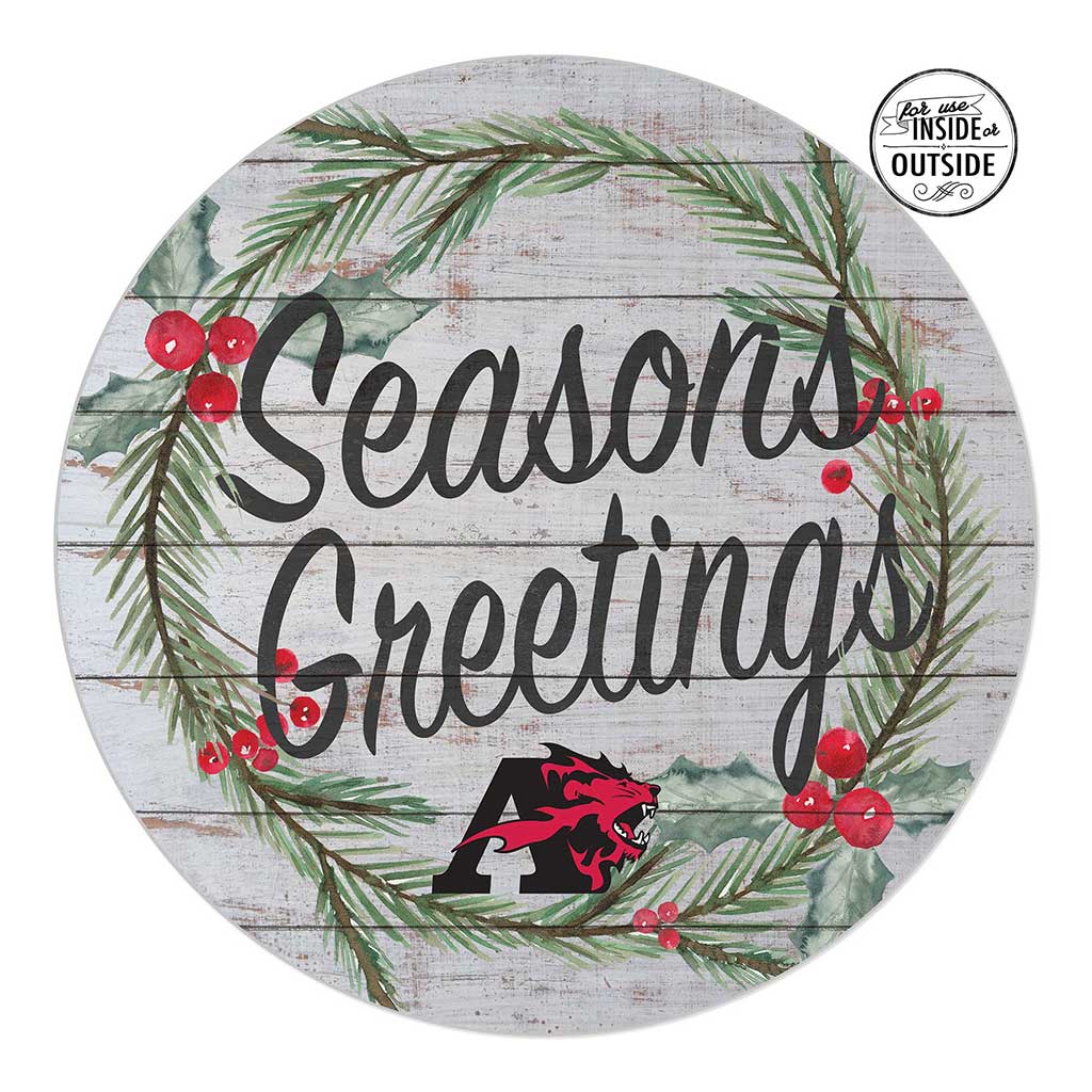 20x20 Indoor Outdoor Seasons Greetings Sign Albright College Lions