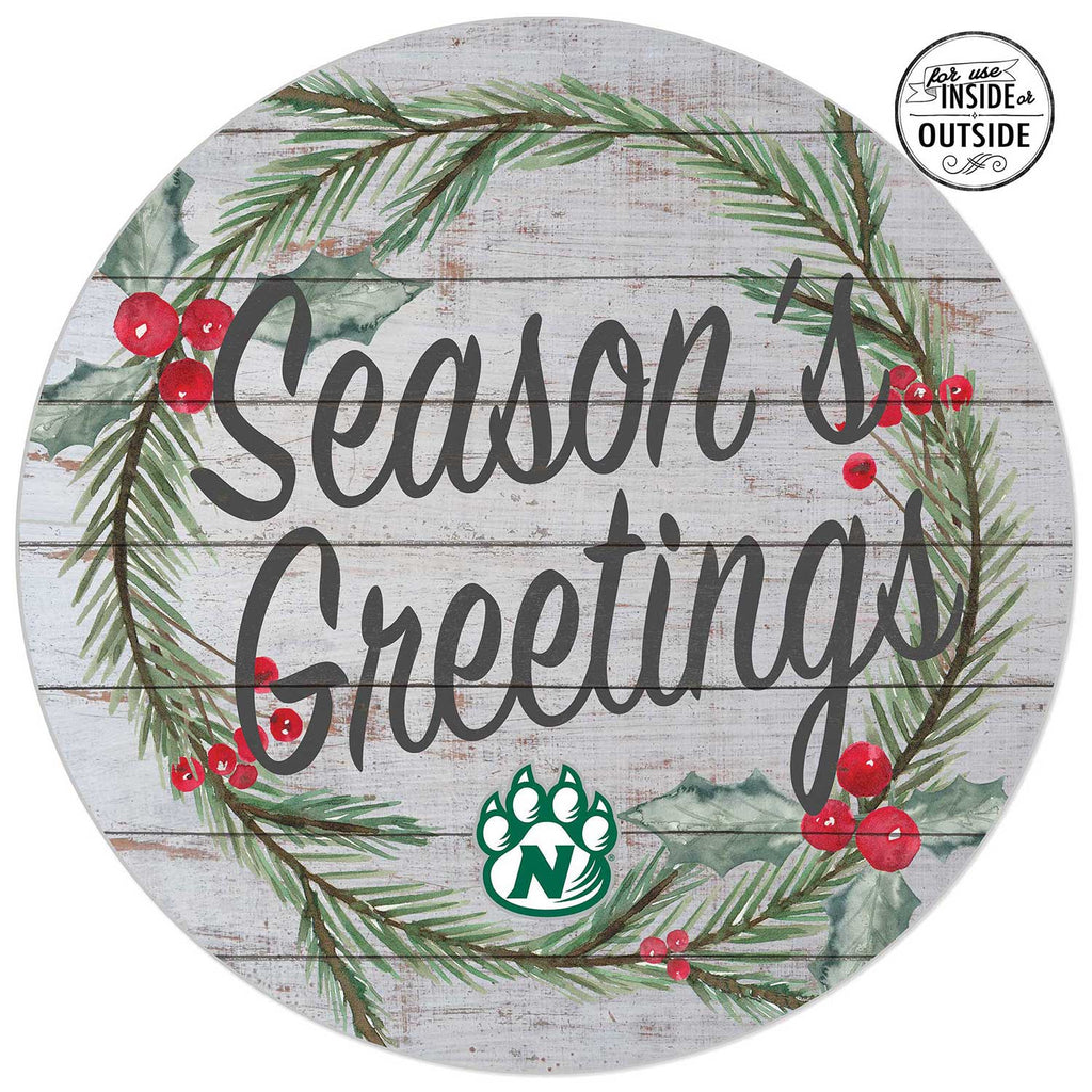 20x20 Indoor Outdoor Seasons Greetings Sign Northwest Missouri State University Bearcats
