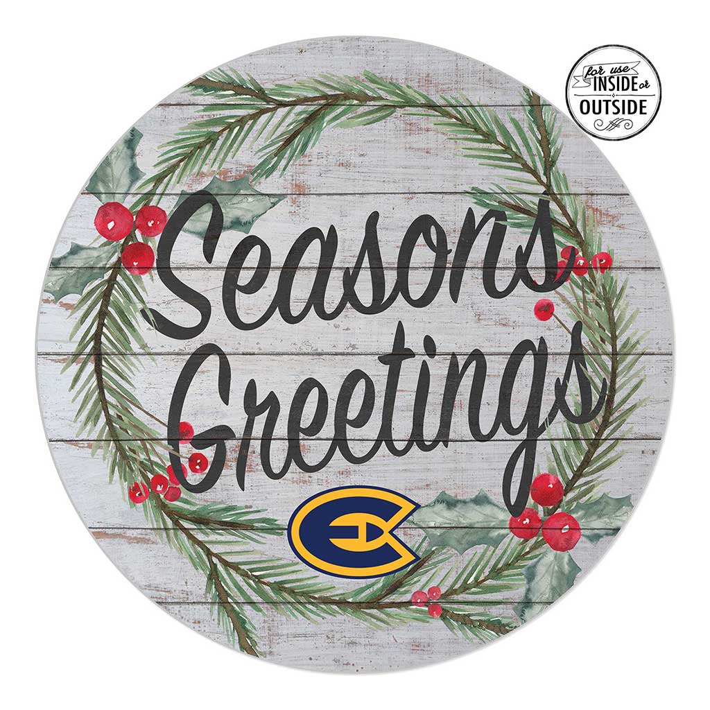 20x20 Indoor Outdoor Seasons Greetings Sign Eau Claire University Blugolds