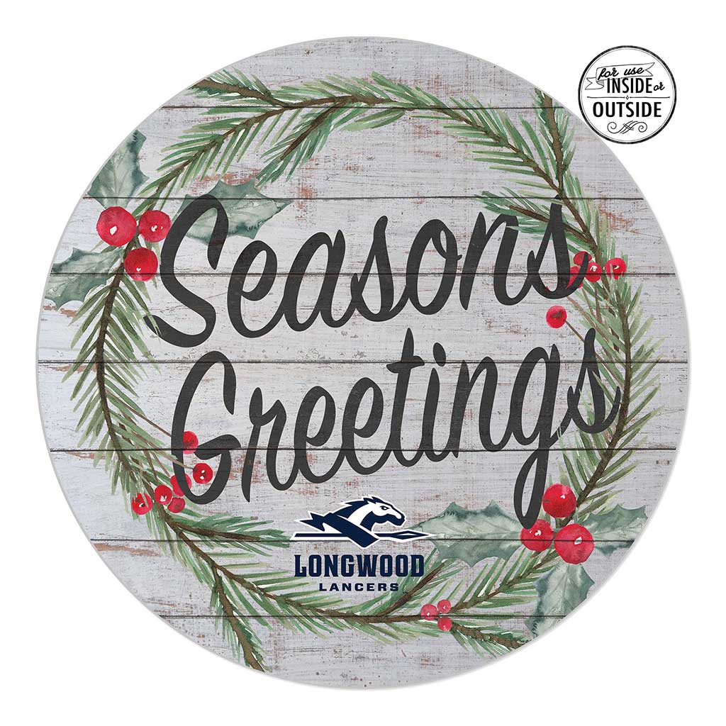 20x20 Indoor Outdoor Seasons Greetings Sign Longwood Lancers