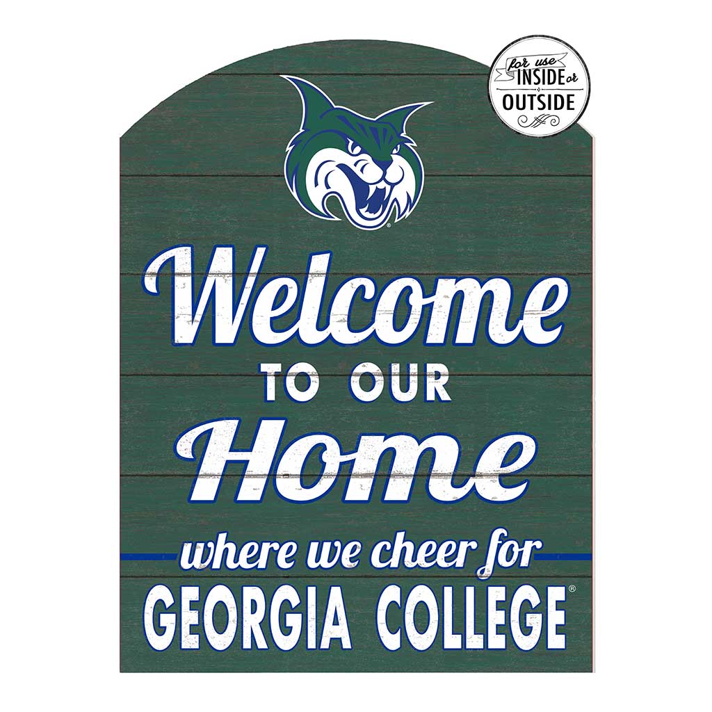 16x22 Indoor Outdoor Marquee Sign Georgia College Bobcats