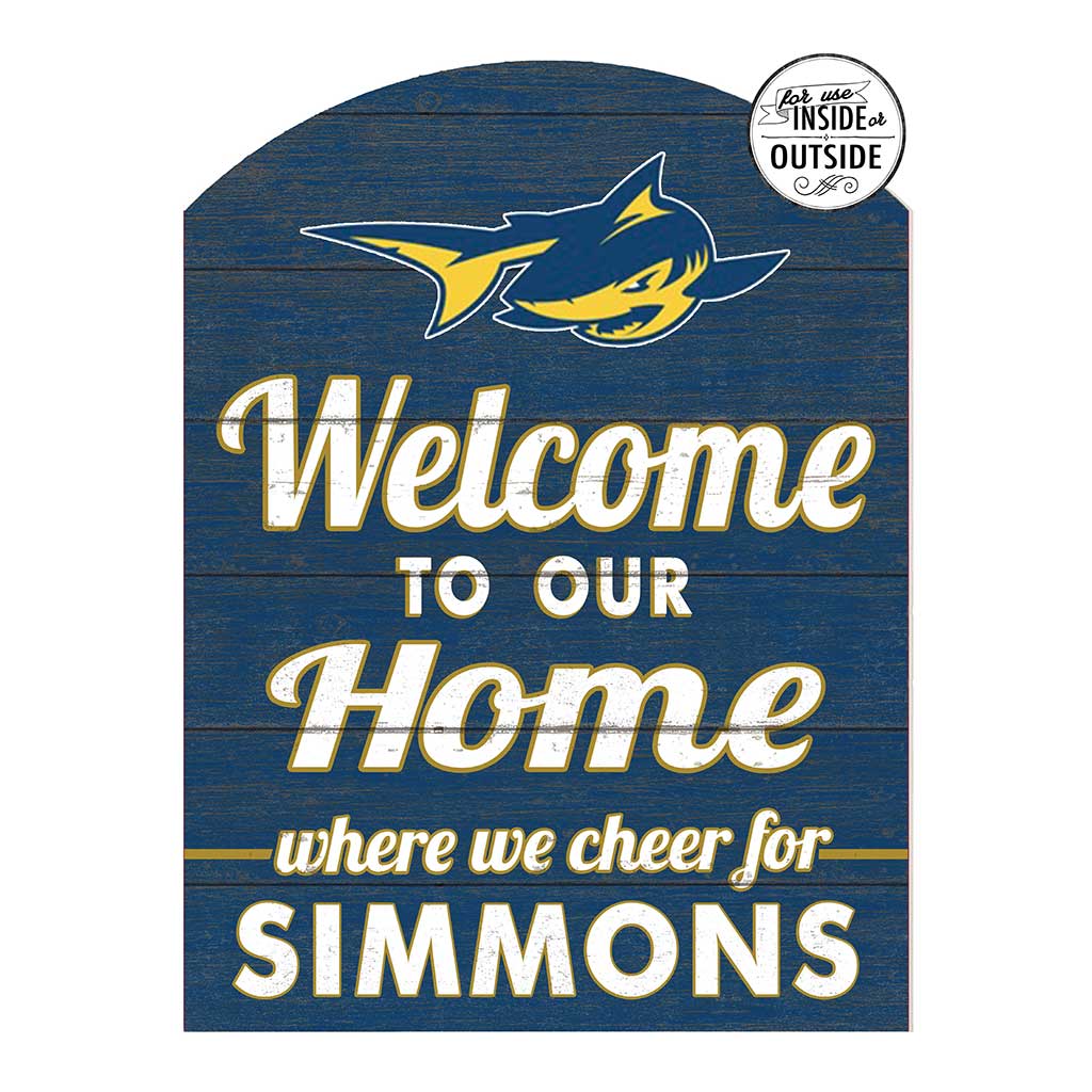 16x22 Indoor Outdoor Marquee Sign Simmons College Sharks