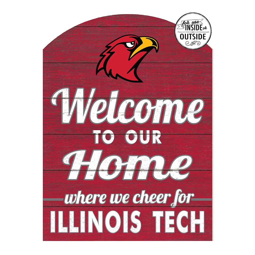 16x22 Indoor Outdoor Marquee Sign Illinois Institute of Technology Scarlet Hawks