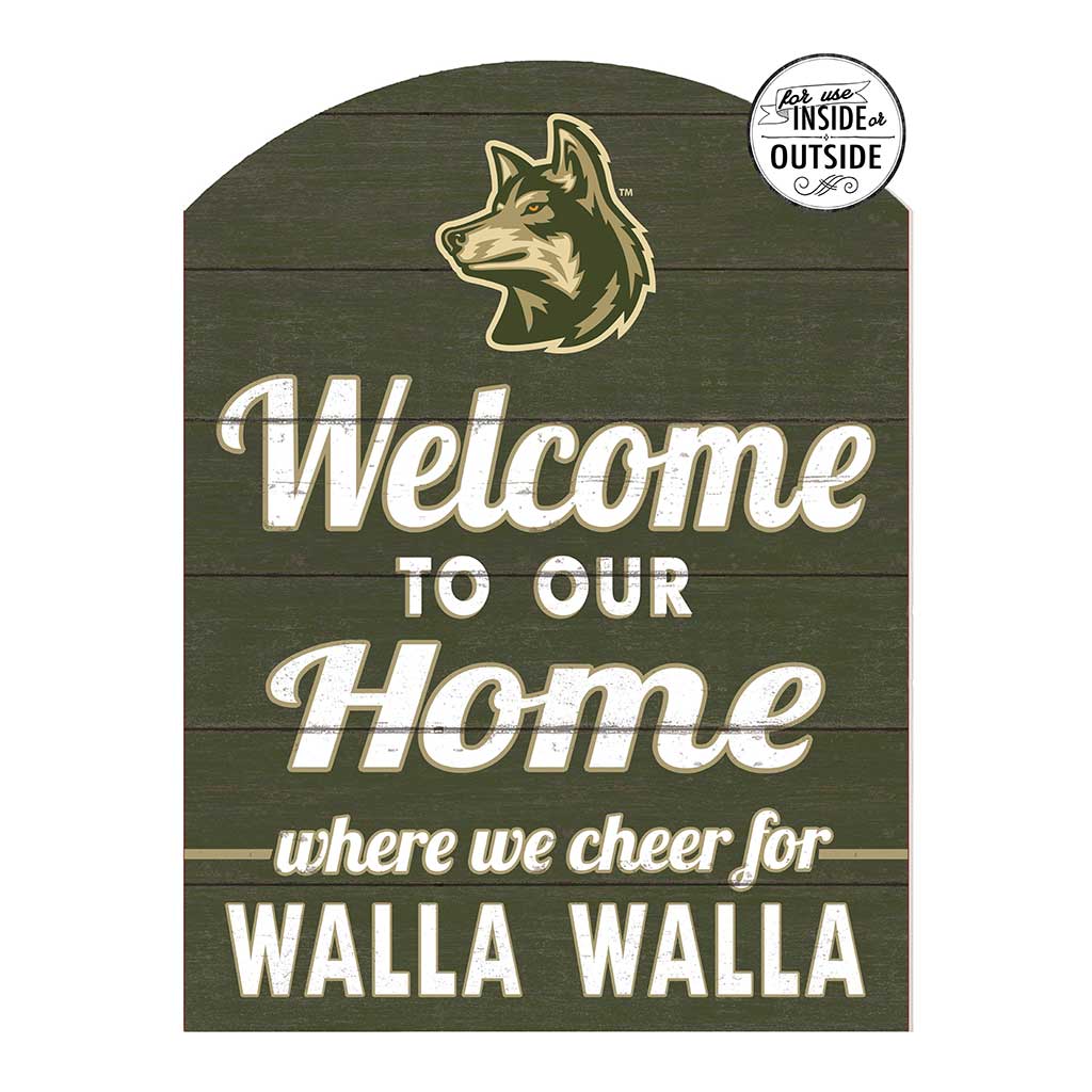16x22 Indoor Outdoor Marquee Sign Walla Walla University Wolves