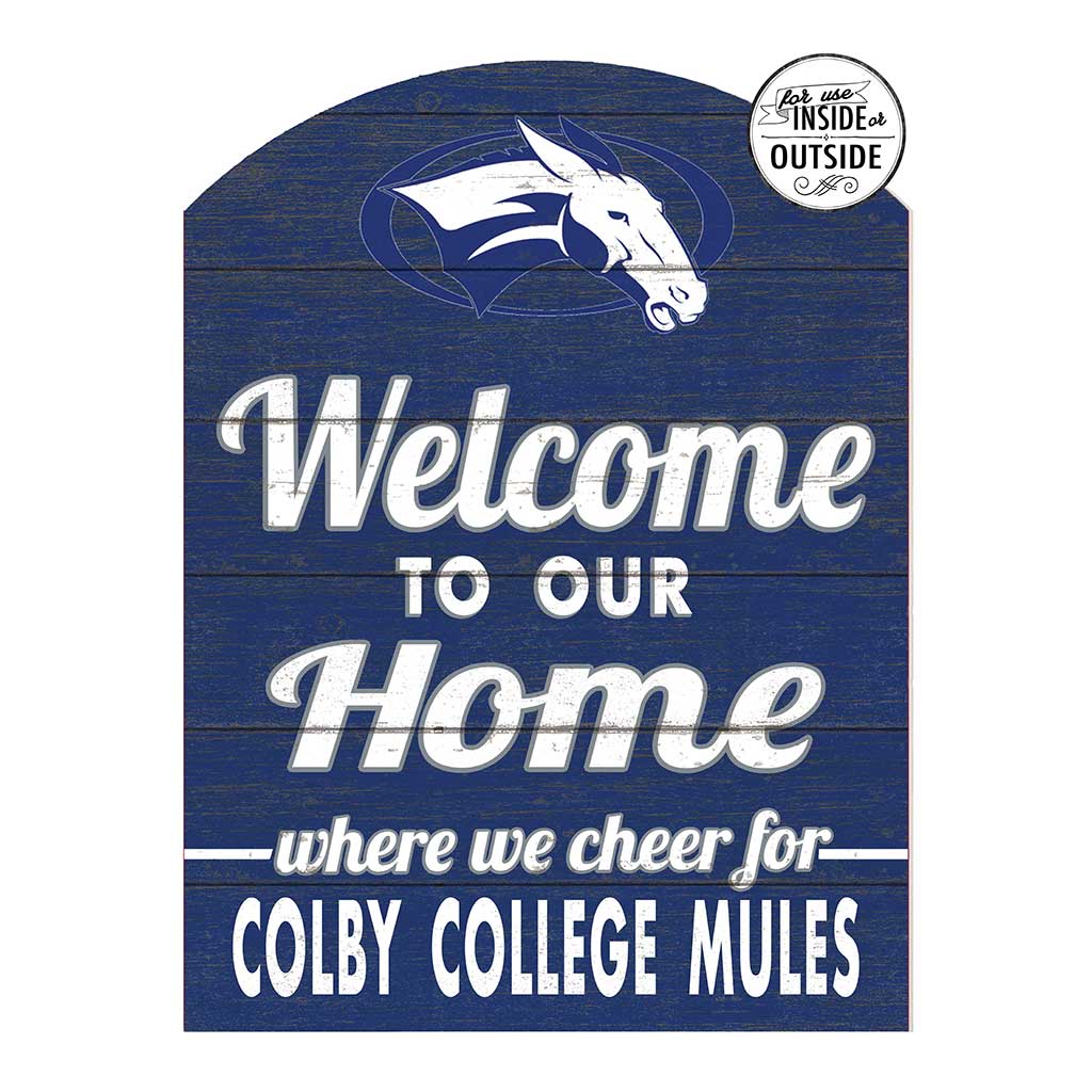 16x22 Indoor Outdoor Marquee Sign Colby College White Mules