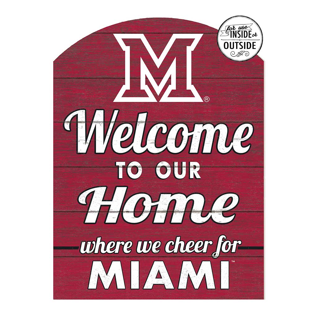 16x22 Indoor Outdoor Marquee Sign Miami of Ohio Redhawks