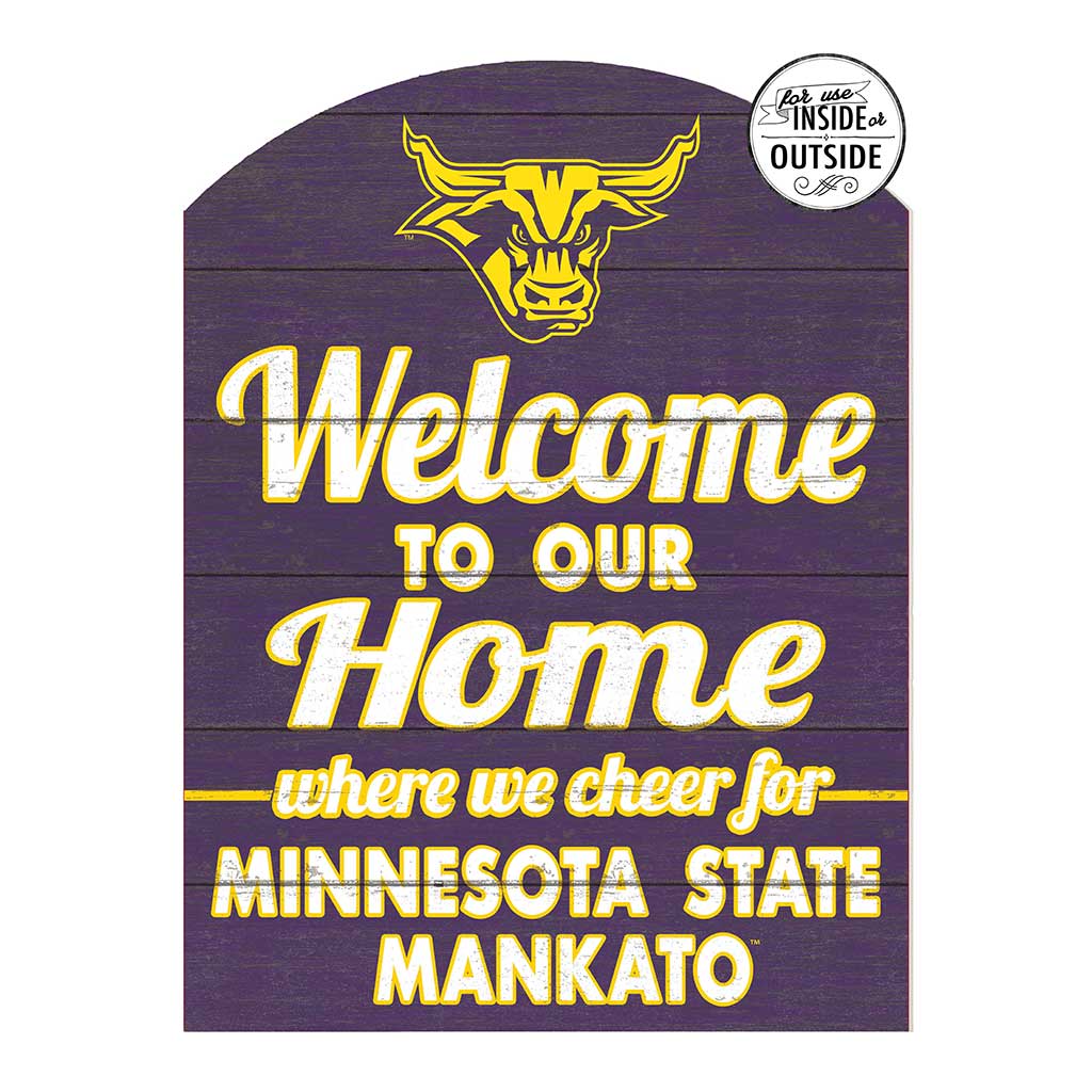 16x22 Indoor Outdoor Marquee Sign Minnesota State - Mankato Mavericks