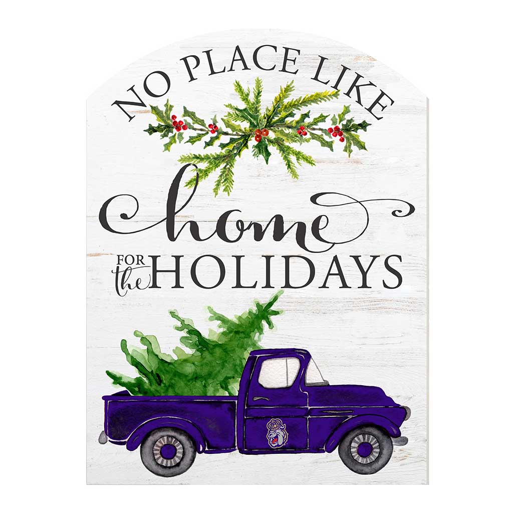 16x22 Home for Holidays Marquee James Madison Dukes