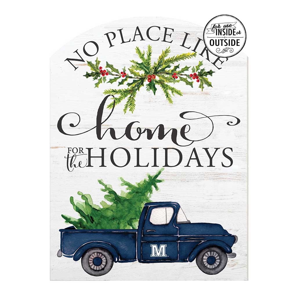 16x22 Home for Holidays Marquee Maine (Orono) Black Bears