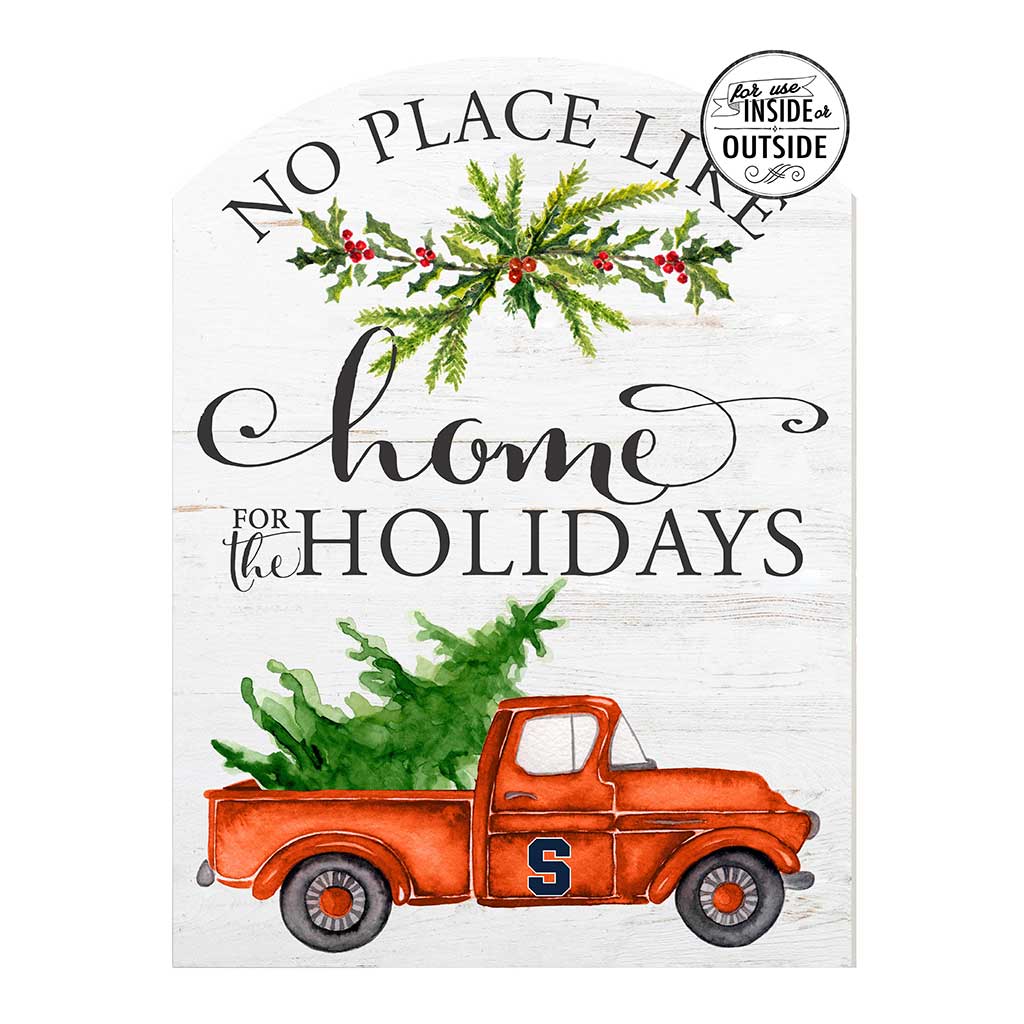 16x22 Home for Holidays Marquee Syracuse Orange