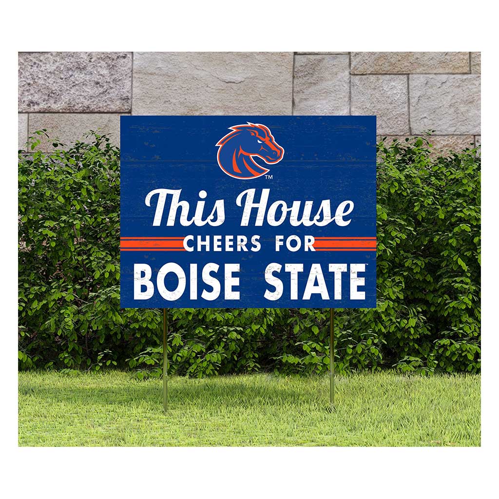 18x24 Lawn Sign Boise State Broncos