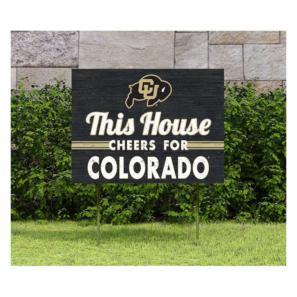 18x24 Lawn Sign Colorado (Boulder) Buffaloes