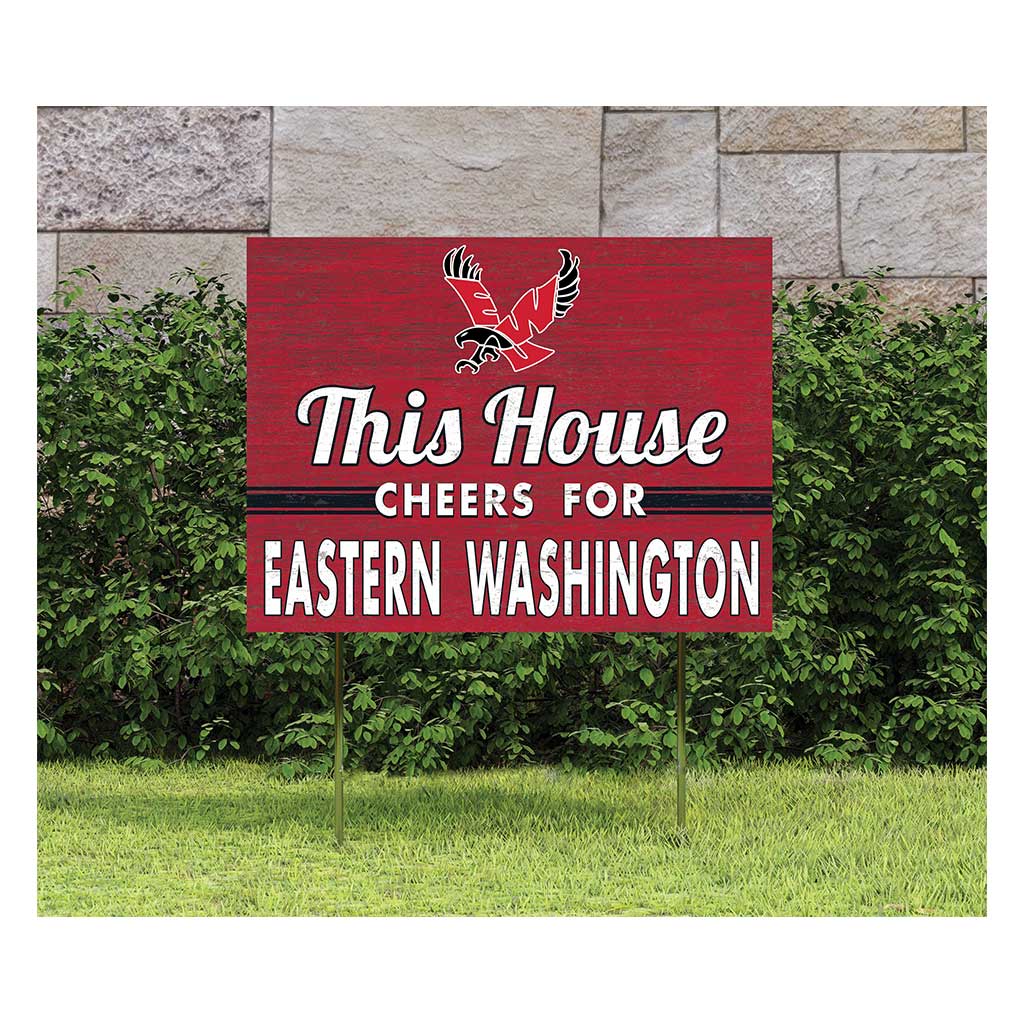18x24 Lawn Sign Eastern Washington Eagles