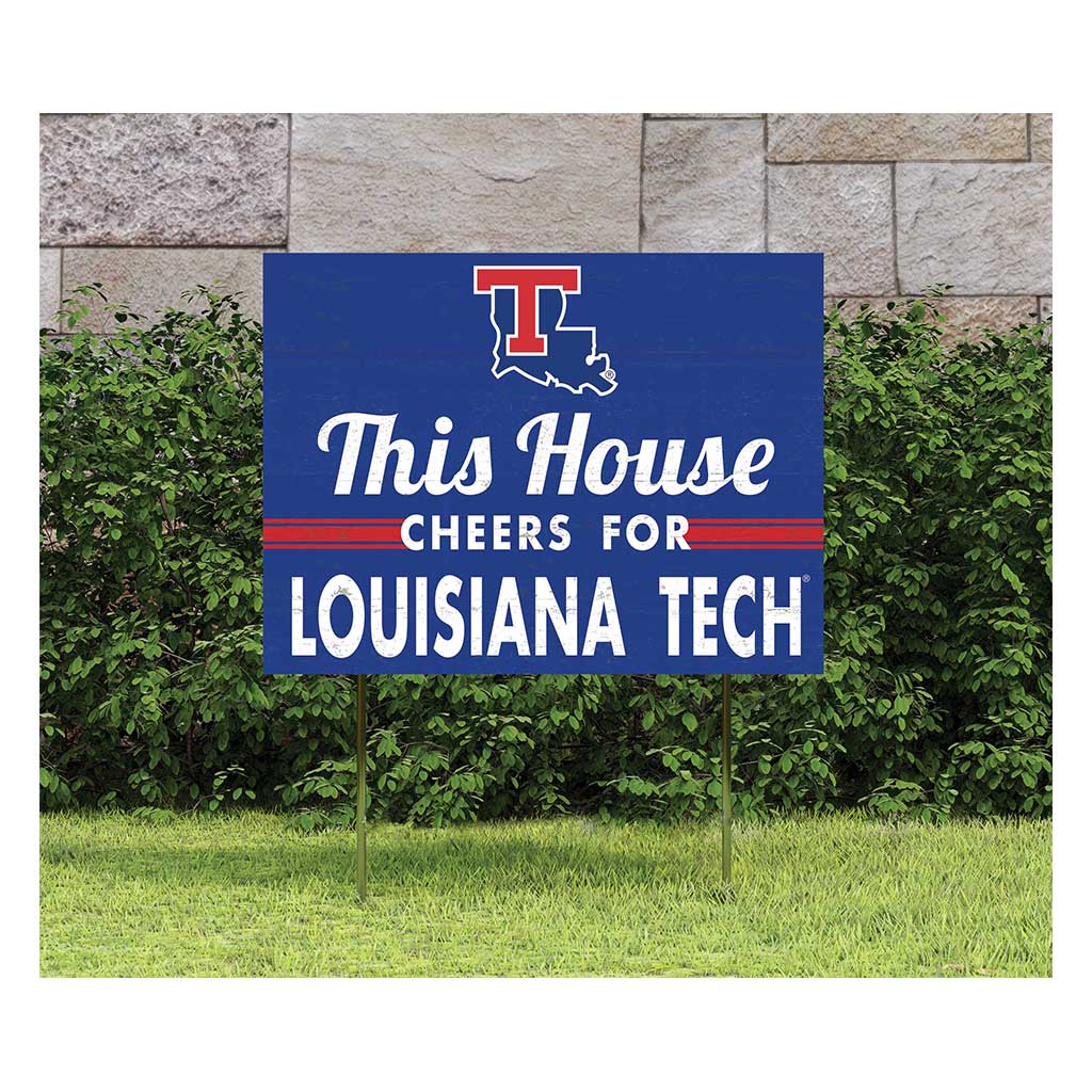 18x24 Lawn Sign Louisiana Tech Bulldogs