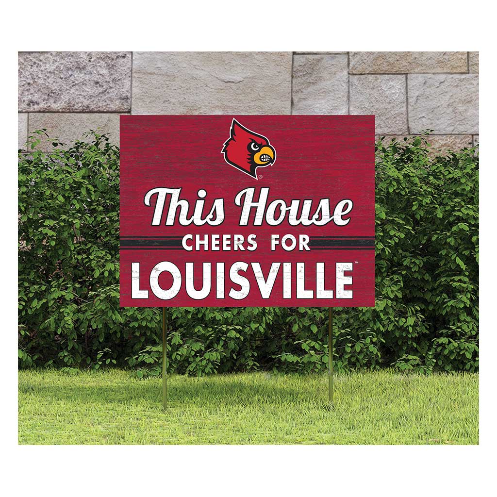 18x24 Lawn Sign Louisville Cardinals