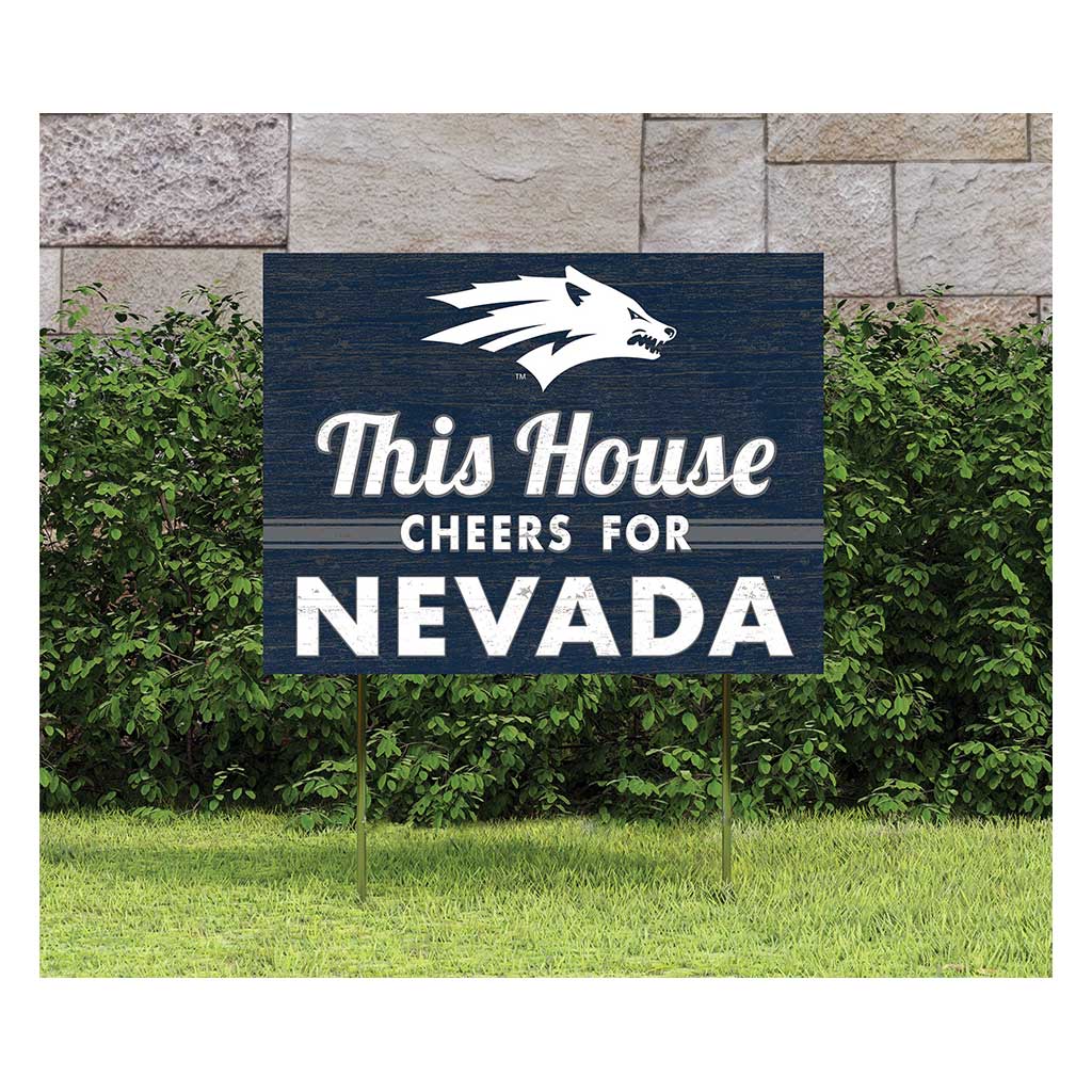 18x24 Lawn Sign Nevada Wolf Pack